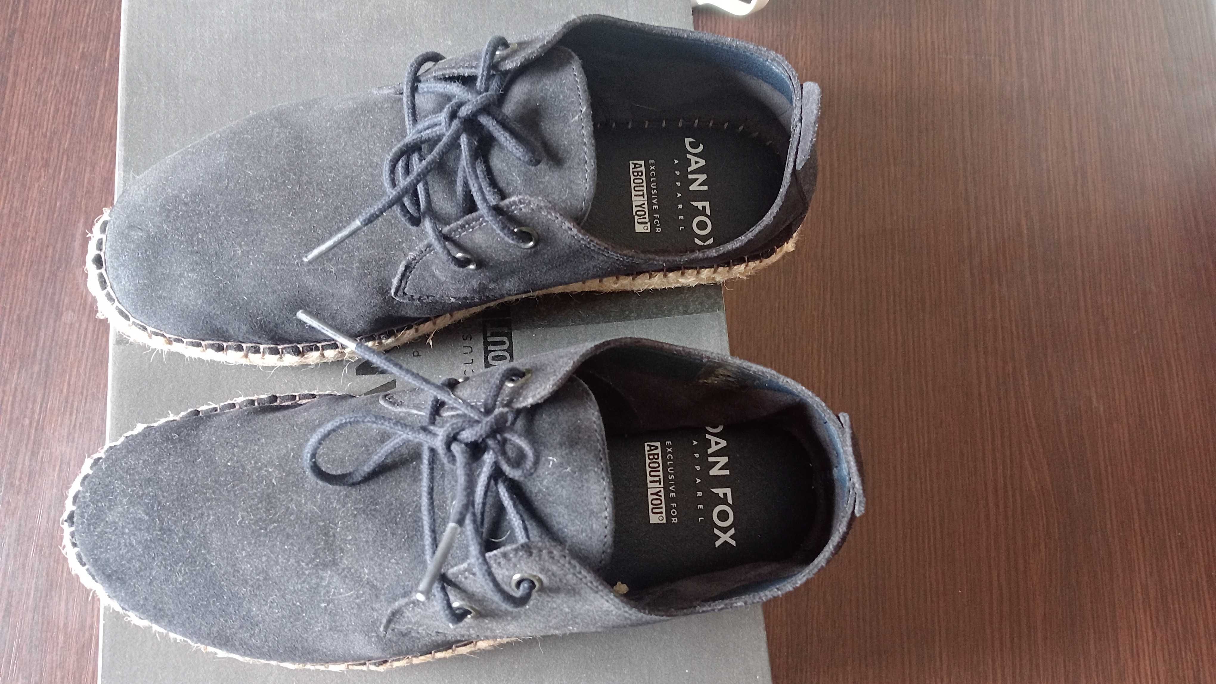 Espadrile Piele Dan Fox Apparel nr 42 noi eticheta  220 lei