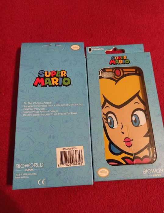 Cascase Iphone 5, 5S Super Mario. NOU