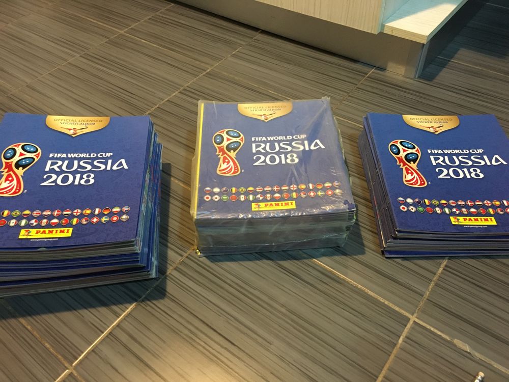Lot albume Panini World Cup Russia 2018 noi