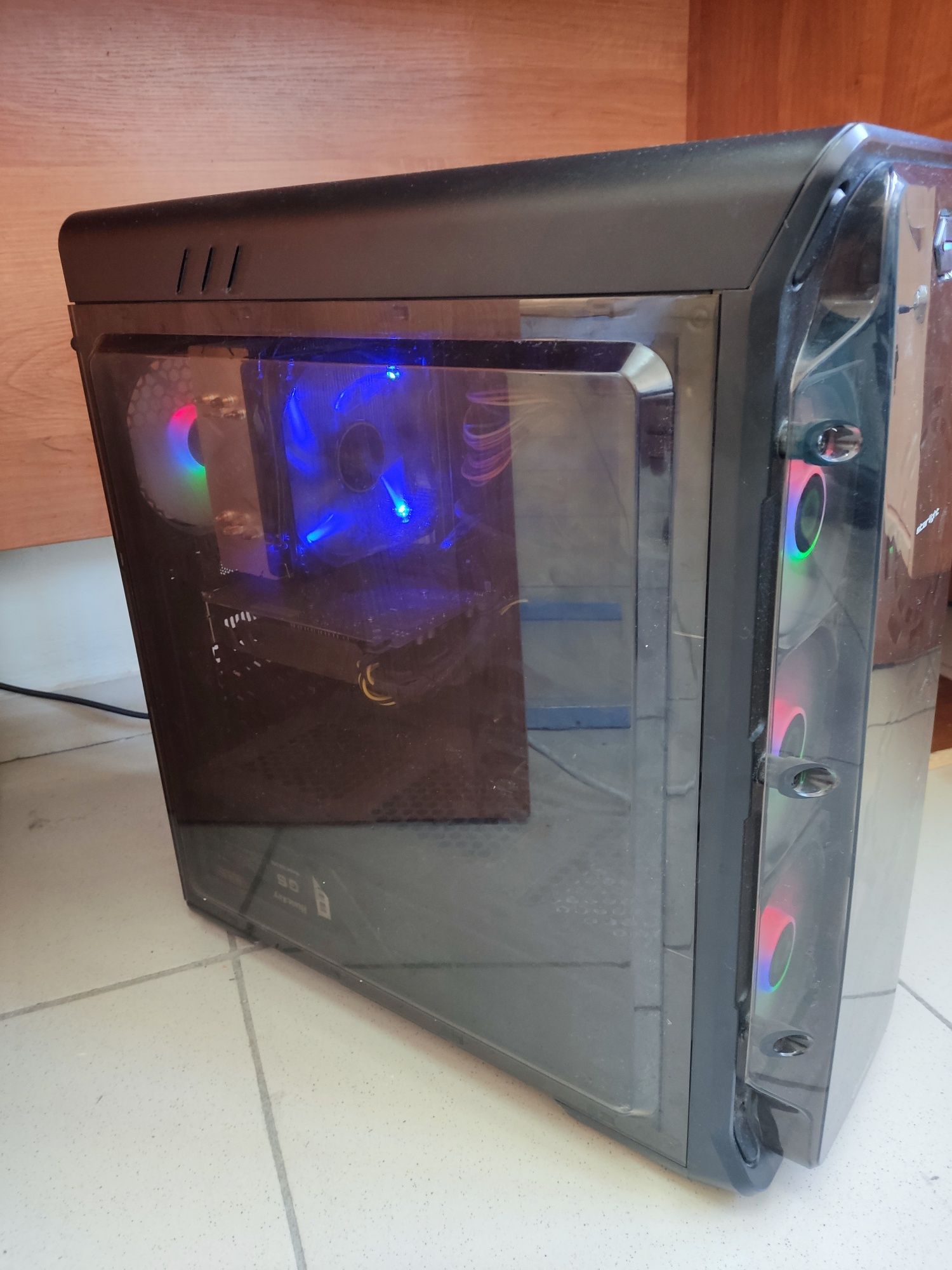 Мощный игровой компьютер i5-10400 gtx-1050 ti