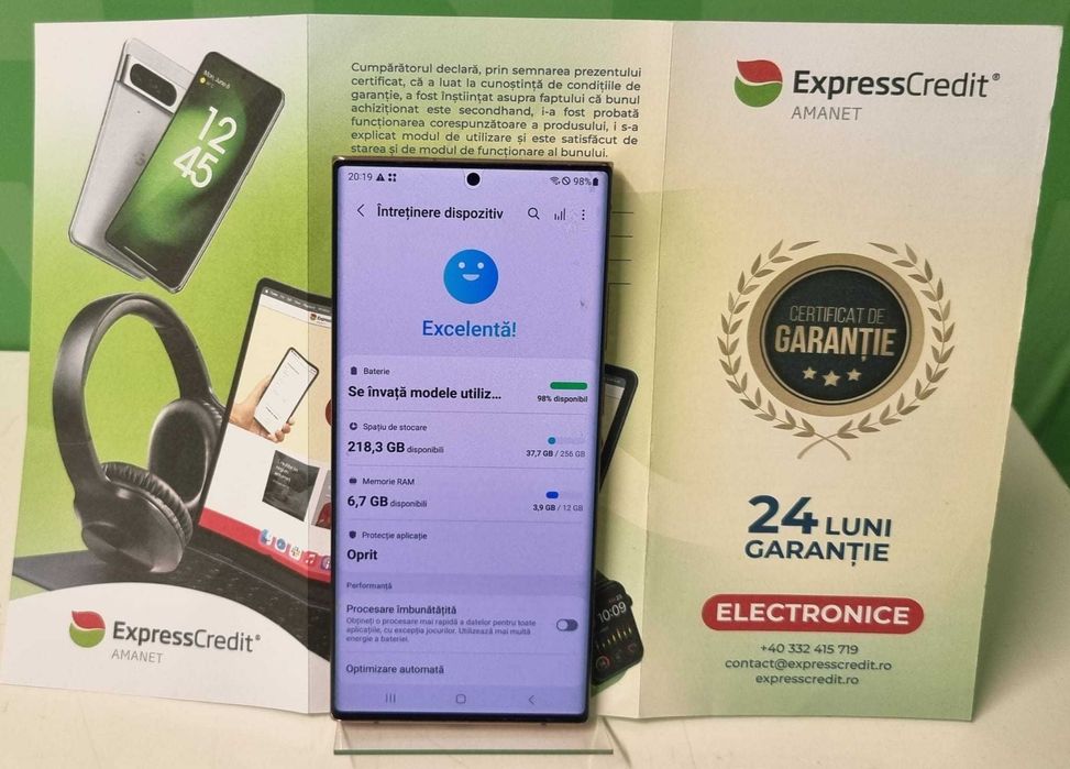 Telefon Samsung Note 20 Ultra(B.59691-Tatarasi)Garantie 2 ani-1200 lei