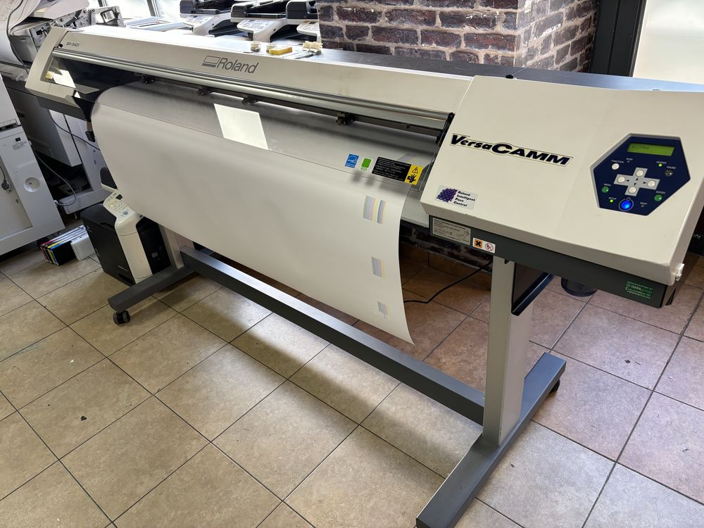 Roland Versa Camm SP 540i ecosolvent print and cut plotter 137 cm