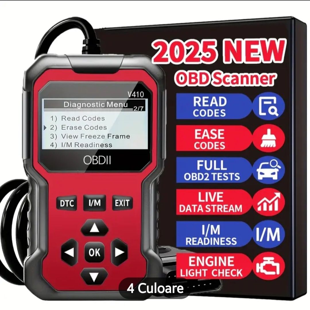 Tester auto OBD 2 diagnoza obd model 2025