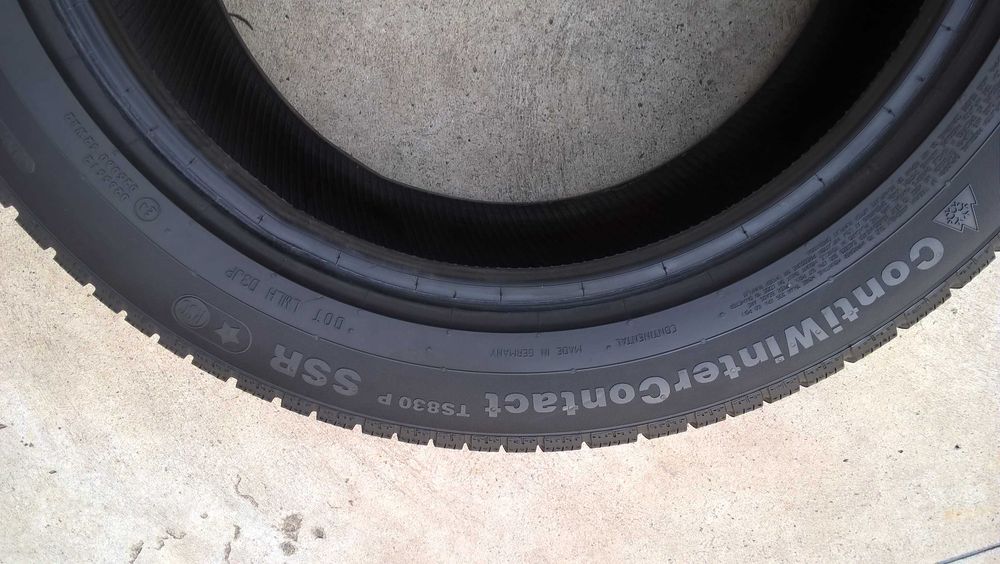 O anvelopa iarna 255 50 19 continental TS 830P run flat profil 7,8 mm