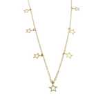 Colier stele aur 14k 2.88gr