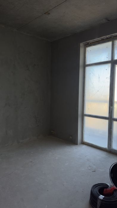 Штукатурка стен механизированная.