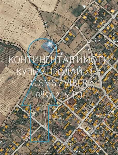 КОДК 63003. Парцел 920м2 в нов микрорайон с лице на асфалт, ток и вода