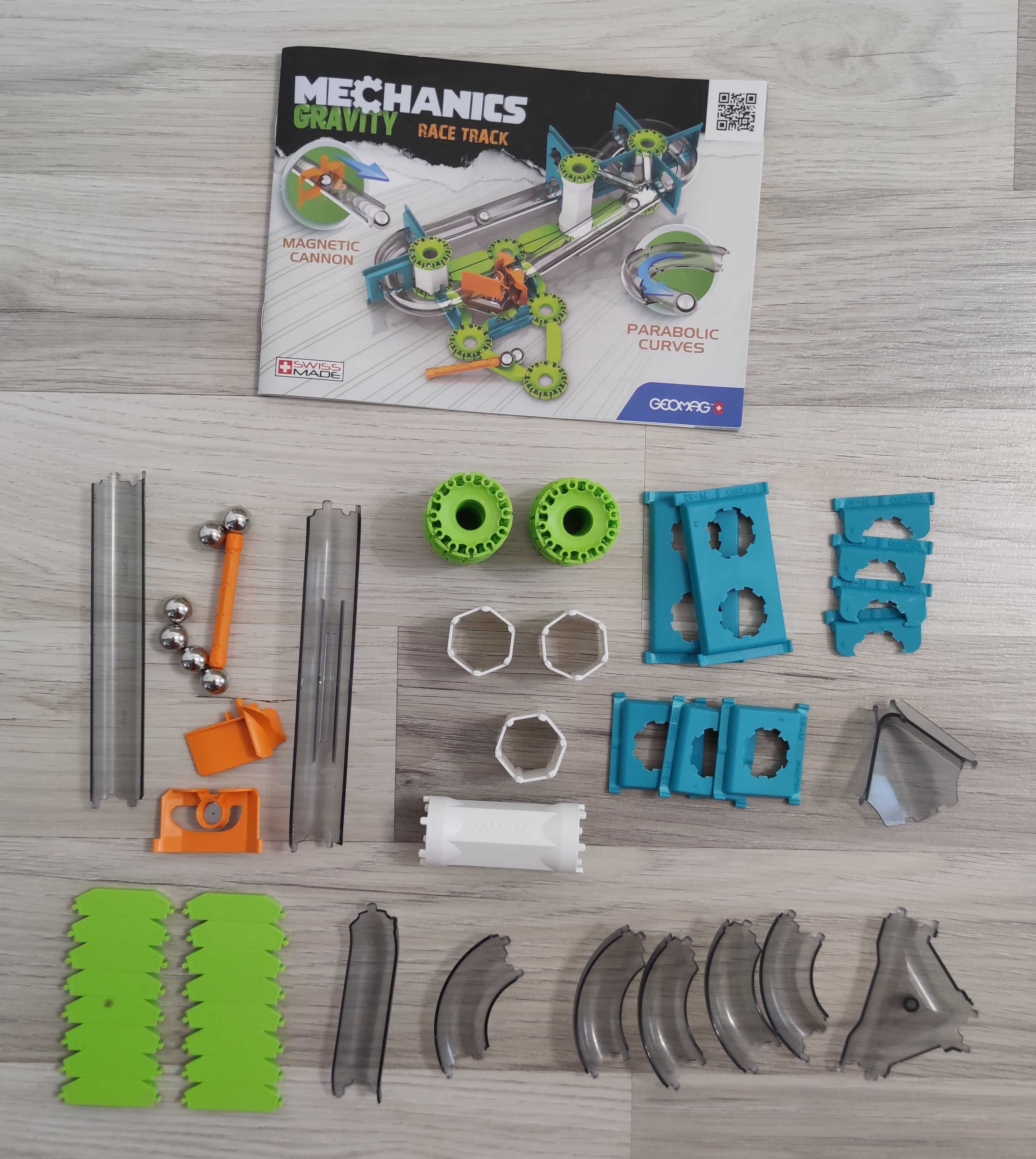 Set de constructie magnetic, Mechanics Gravity Race Track, Defect