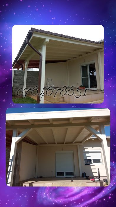 Terase foișor copertine