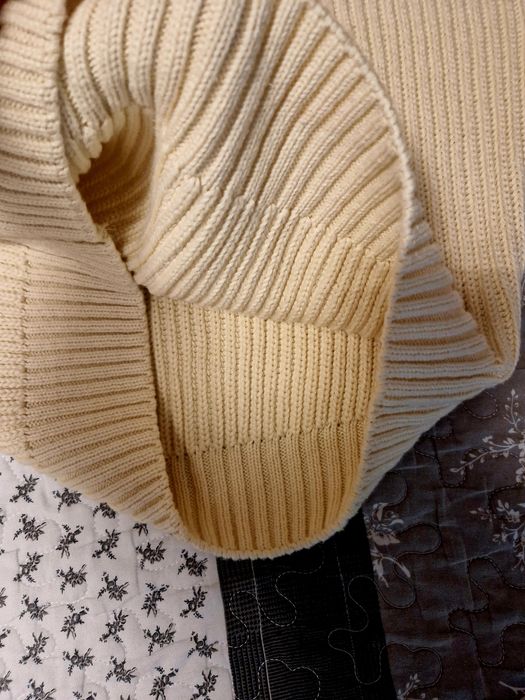 Pulover Zara S oversize bej
