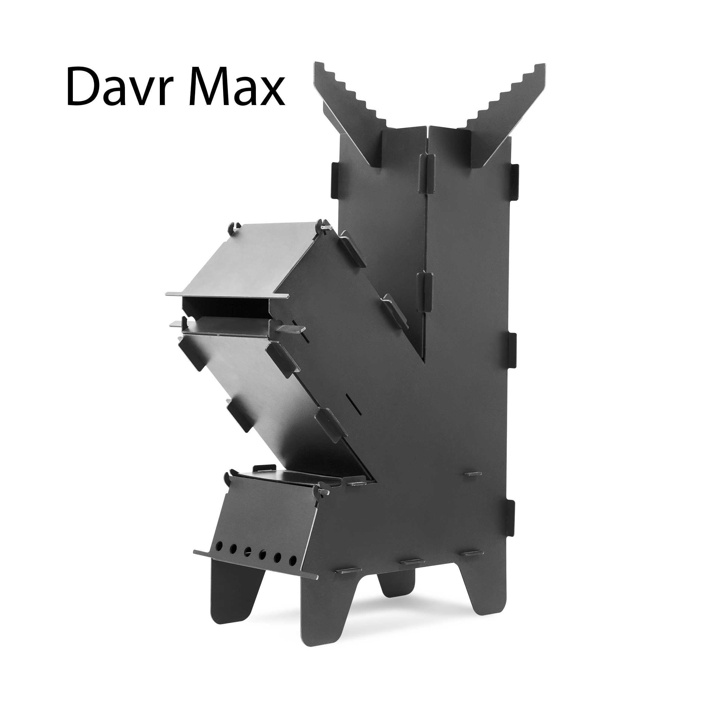 Ракетная печь для походов / DAVR METALL / raketa pechka—sayohat uchun