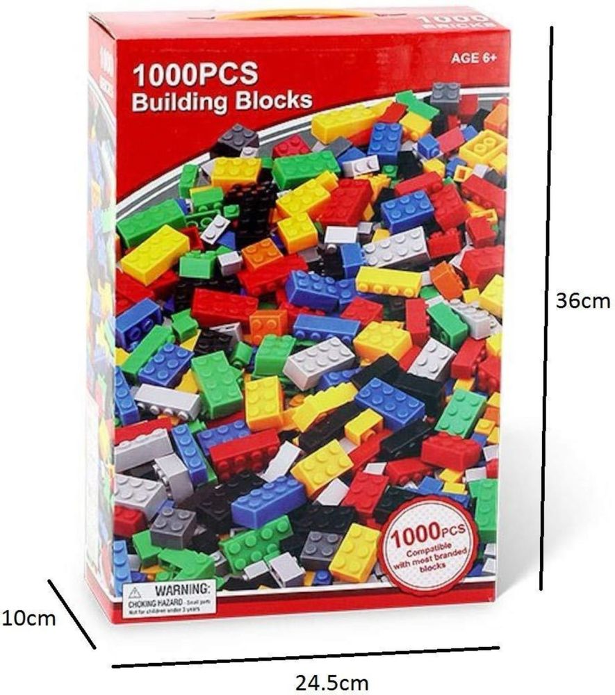 Set de construit cu 1000 de piese, tip LEGO, NOU