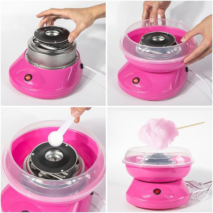 НОВО! Домашна Машина за Захарен Памук COTTON CANDY MAKER