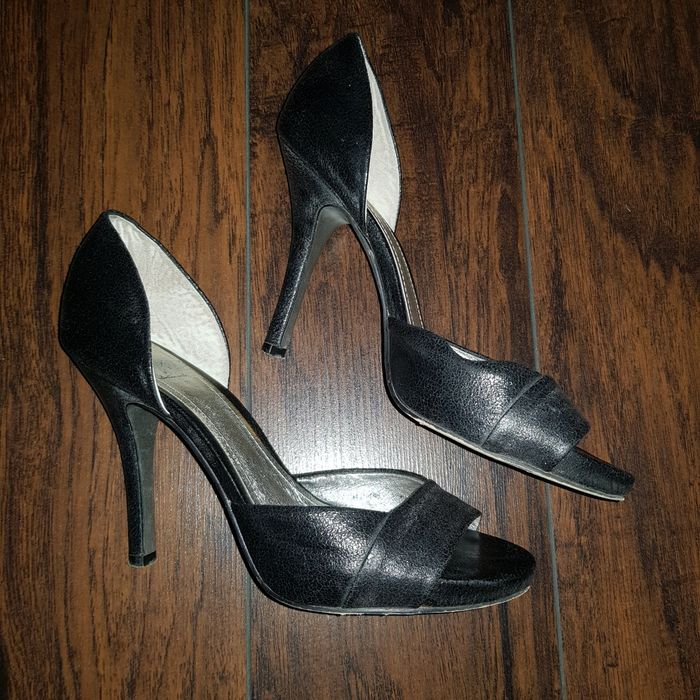 Sandale albe,mov,negre