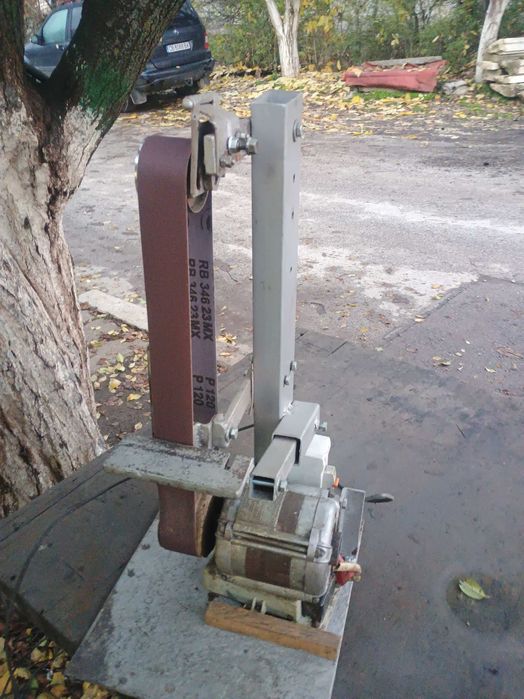 Лентов шлайф. Гриндер