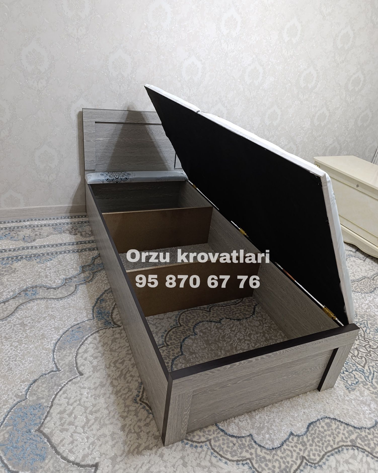 Krovat sandiqli optom