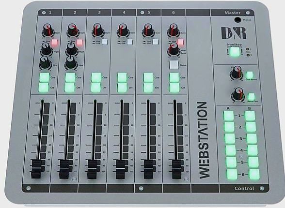 Mixer digital broadcasting d&r