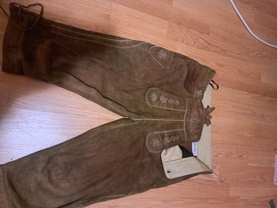 6 Pantaloni de piele tracht austriac