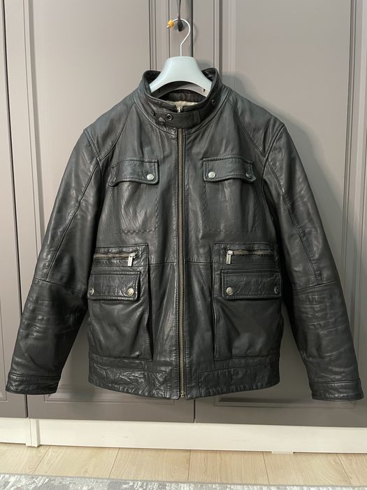 Куртка кожаная