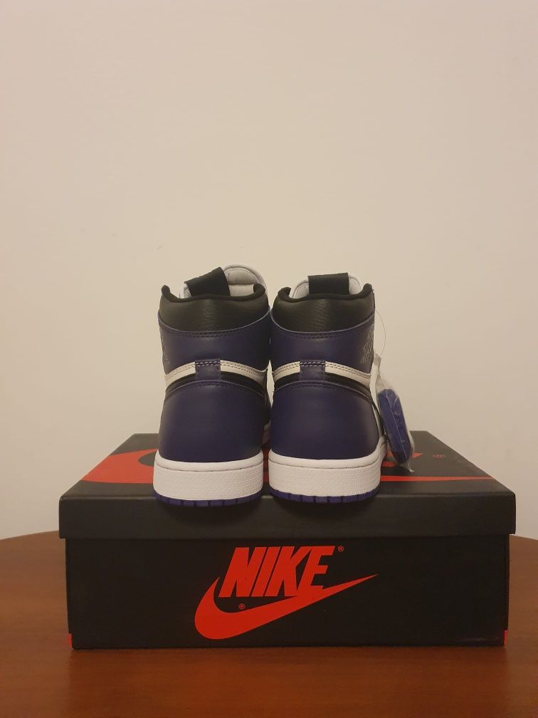 Air Jordan 1 Retro High OG Purple Court