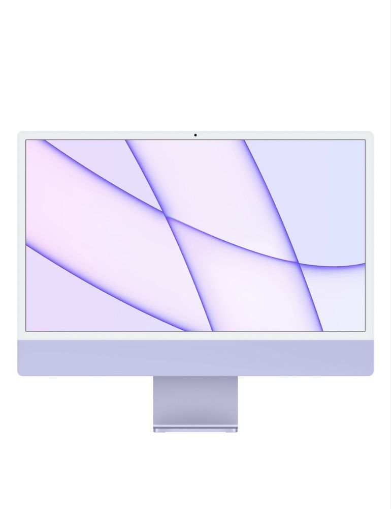 Моноблок Apple iMac 24 2021 A2440 PURPLE24RU/A фиолетовый