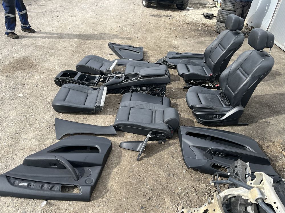 Кожен рекаро салон с подгрев бмв х6 е71 ( saloon bmw x6 e71 )