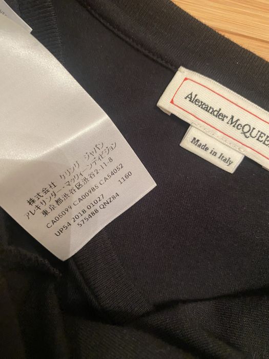 Tricou Alexander Mcqueen ice skull