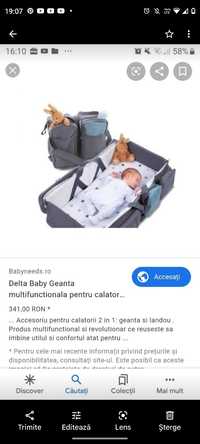 Delta baby geanta multifuncționala