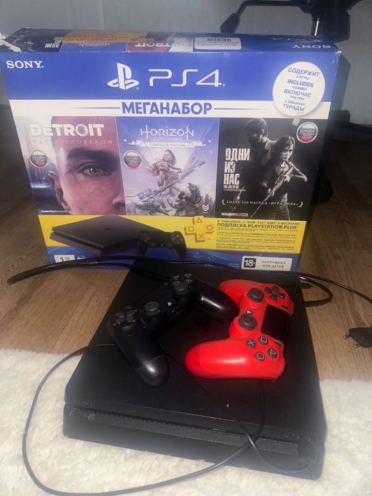 Play Station 4 с набором