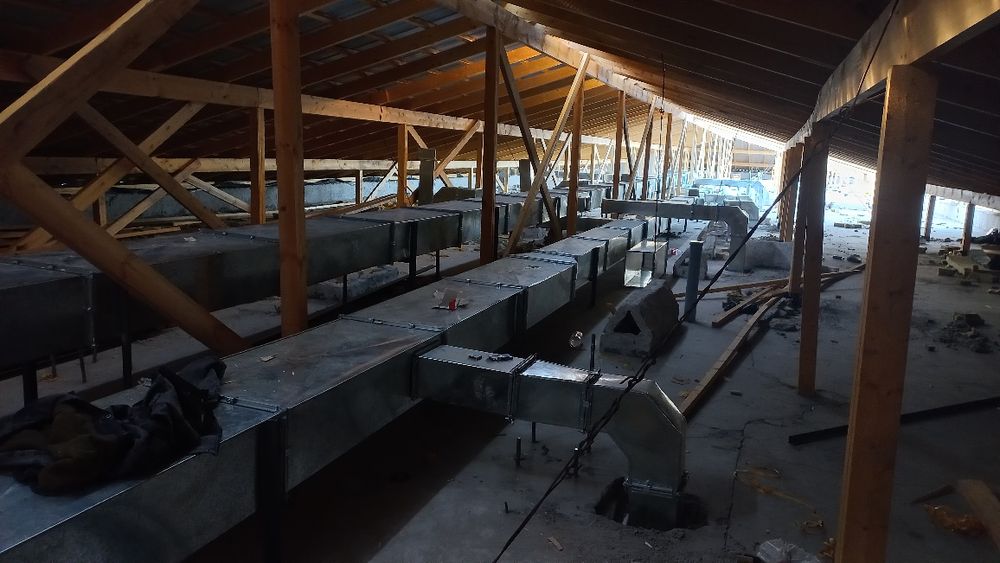 Вентиляция ишларини киламиз