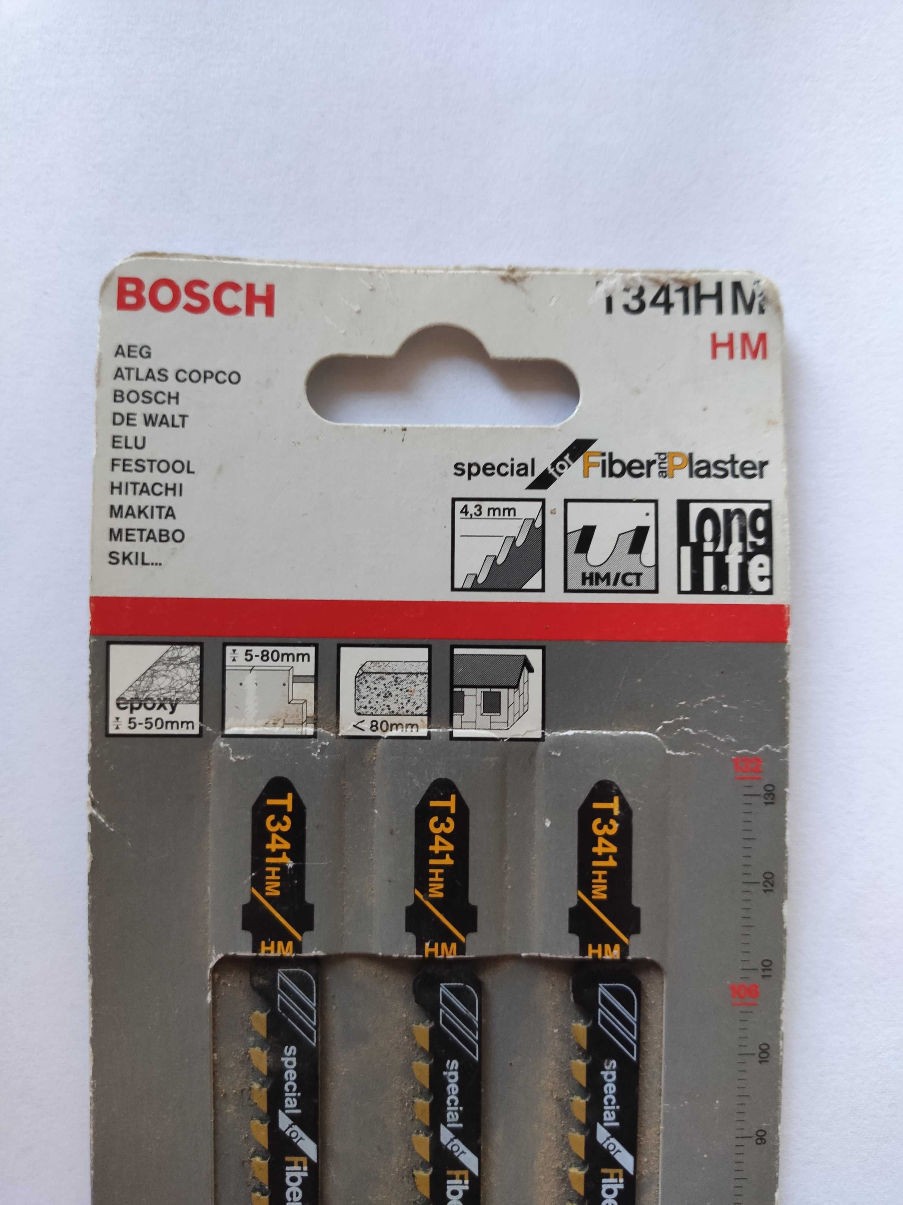 BOSCH T341HM Set 3 panze Special for Fiber Plaster 132 mm