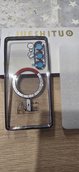 Комплект кейс и стъклен протектор за за Samsung Galaxy  S25 Ultra