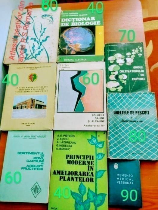 3*TH.Busnita: Atlasul peștilor din apele R.S.Romania/Altele