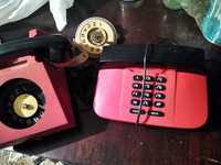 Telefon fix vintage cu disc,cu butoane,și disc separat