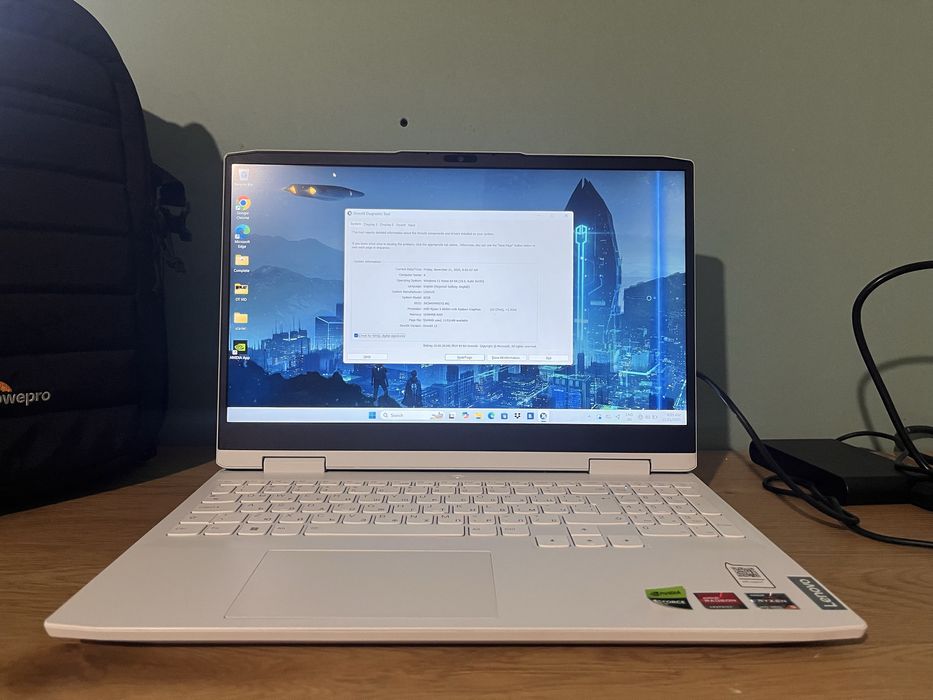 Мощен Гейминг лаптоп Ryzen 5 6600H 16Ram nVidia RTX 3050