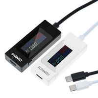 Tester digital USB Type C Voltmetru Ampermetru 4-30V 6.5A KWS-065C