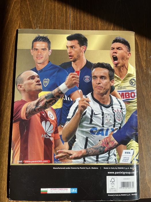 Panini Fifa Club World Cup 2016 напълно попълнен албум