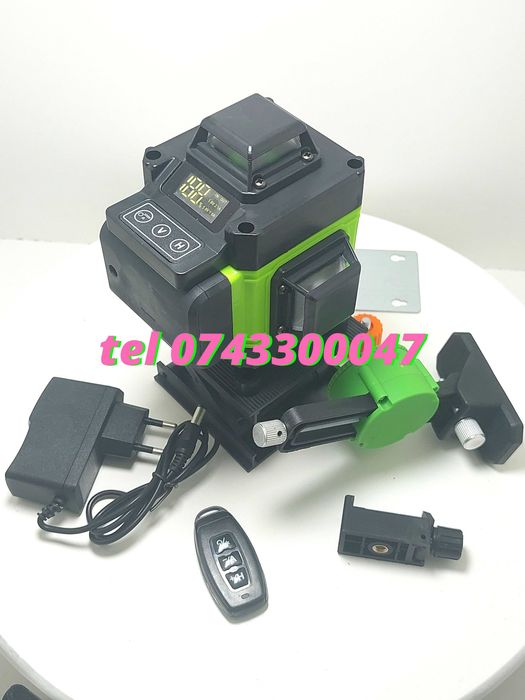 Nou Auto Nivela Laser Verde 16 Linii 4d