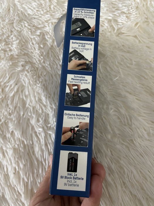 Tester de baterie LCD Ansmann Energy ! Nou!