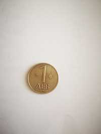 Монета 1 лев 1992