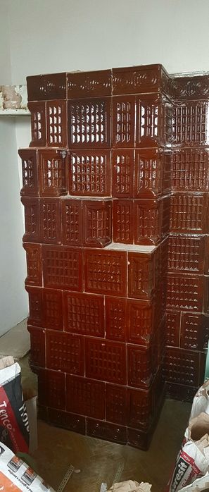 Vând sobă de teracotă