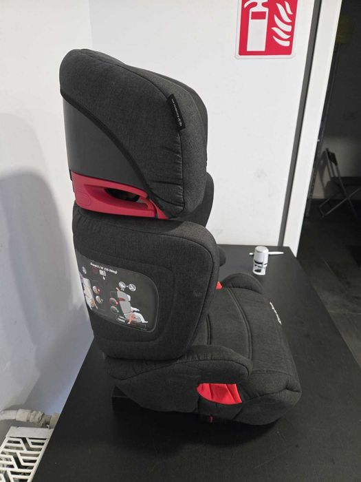 Scaun auto ISOFIX Kinderkraft Junior Fix, 15-36 kg, Negru