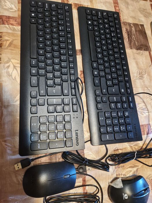 Tastatura Lenovo Essential, Wired, layout US (Negru)