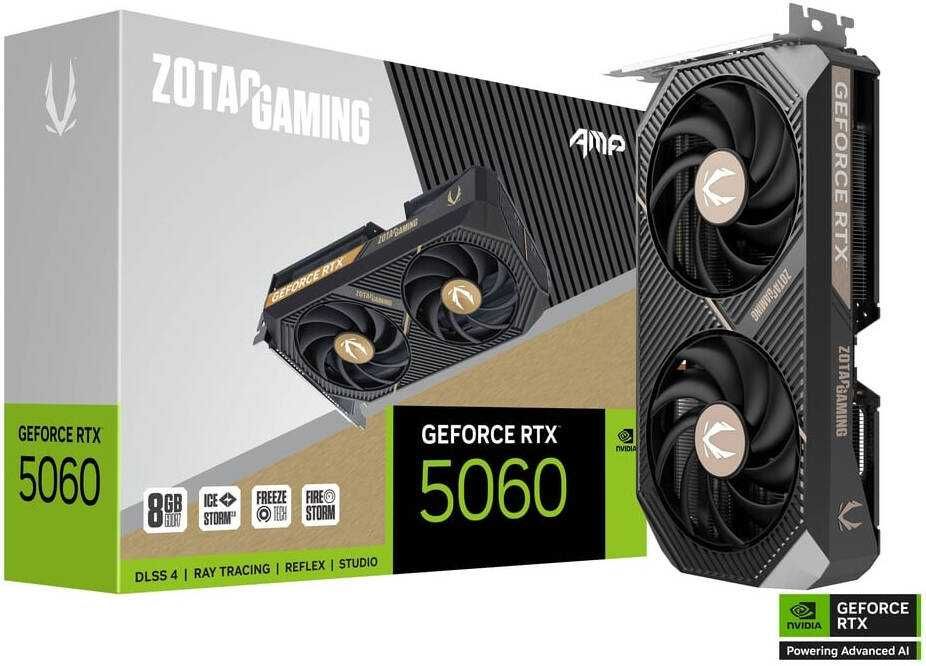 Видеокарта - Zotac Gaming RTX 5060 AMP 8GB