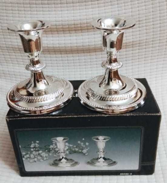 Мельхиор: шкатулки, подсвечники, разные, новое