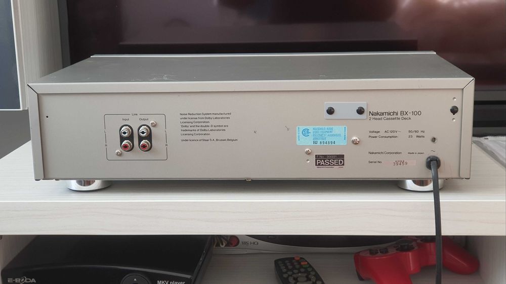 Deck Nakamichi BX-100 - Silver