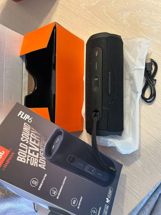 JBL Flip 6 – Boxă portabilă Bluetooth, impermeabilă, stare impecabilă