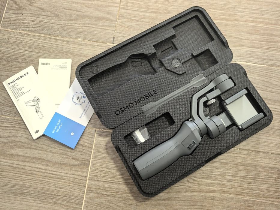 Dji Osmo Mobile 2 pachet complet original ca nou  gimbal stabilizator