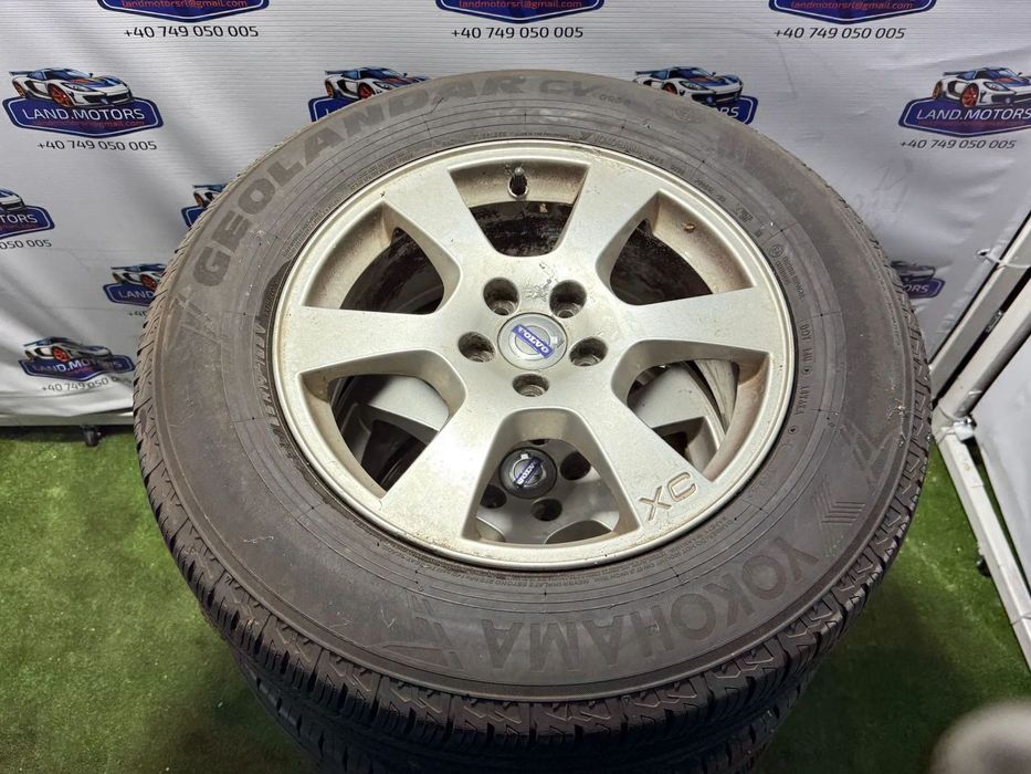 JANTE VOLVO R17 / 5x108 / XC90 / 235/65 R17 108V / 7,5JX17H2X55 / DOT-E / 4822 / + CAUCIUCURI (X4)