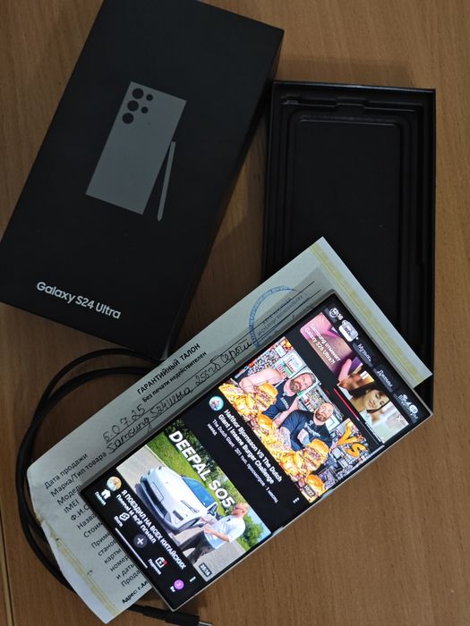 Samsung Galaxy S24 Ultra идеальном состоянии